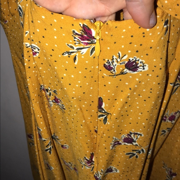 Wild Fable yellow dress Size L - Picture 3 of 4